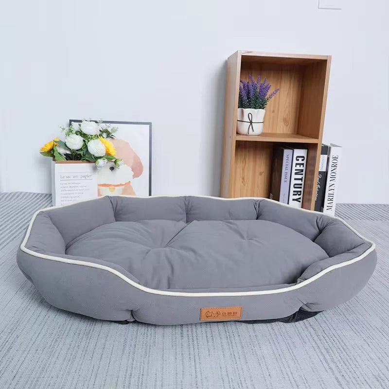 Large Pet Sofa Bed – Winter Warm Sleeping Cushion for Dogs & Cats