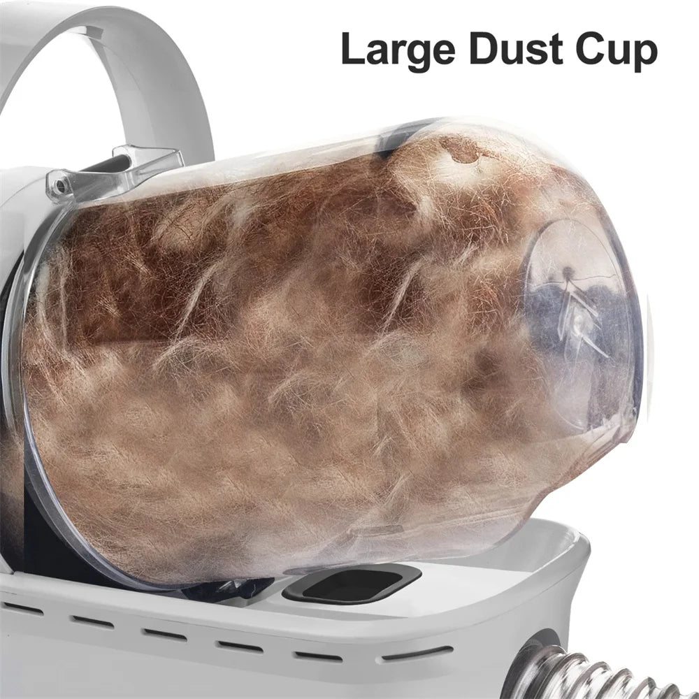 7-in-1 Pet Grooming Vacuum Kit – Multifunctional Hair Trimmer & Cleaner for Dogs & Cats