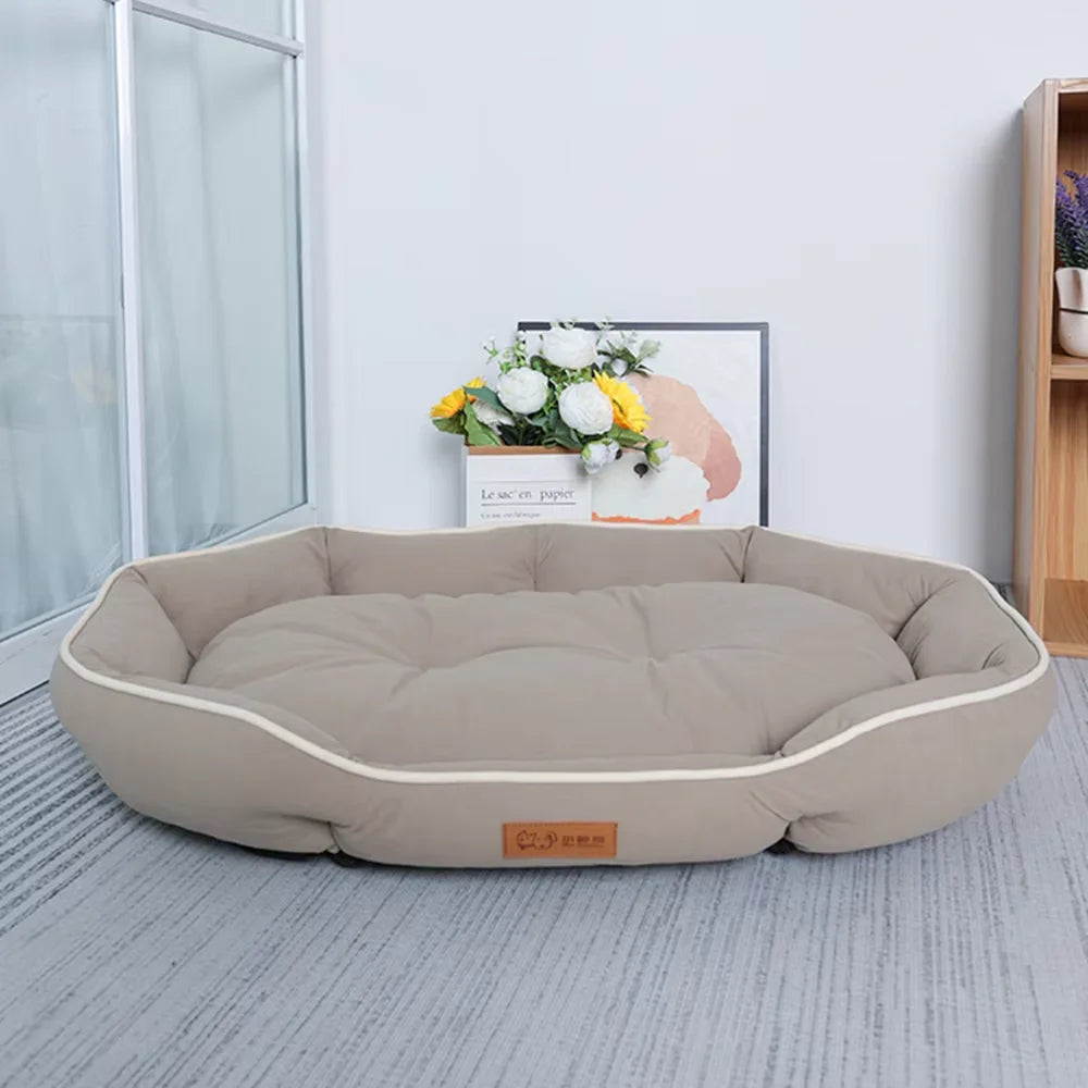 Large Pet Sofa Bed – Winter Warm Sleeping Cushion for Dogs & Cats