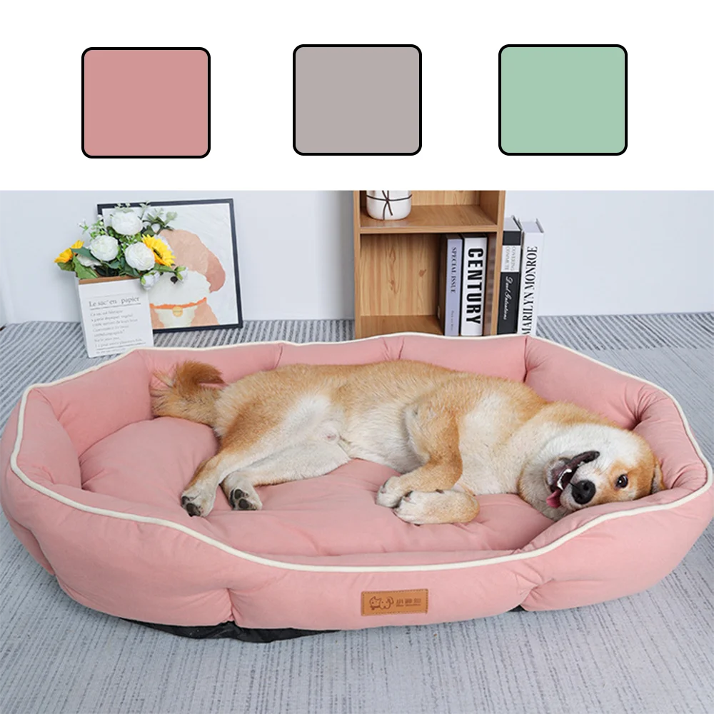 Large Pet Sofa Bed – Winter Warm Sleeping Cushion for Dogs & Cats